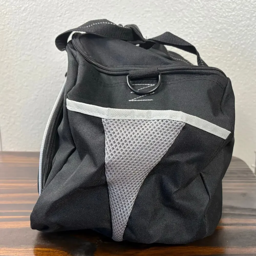 Coke Zero Medium Sized Black Red Logo Zipper Pocket NCAA Final Four Duffel Bag